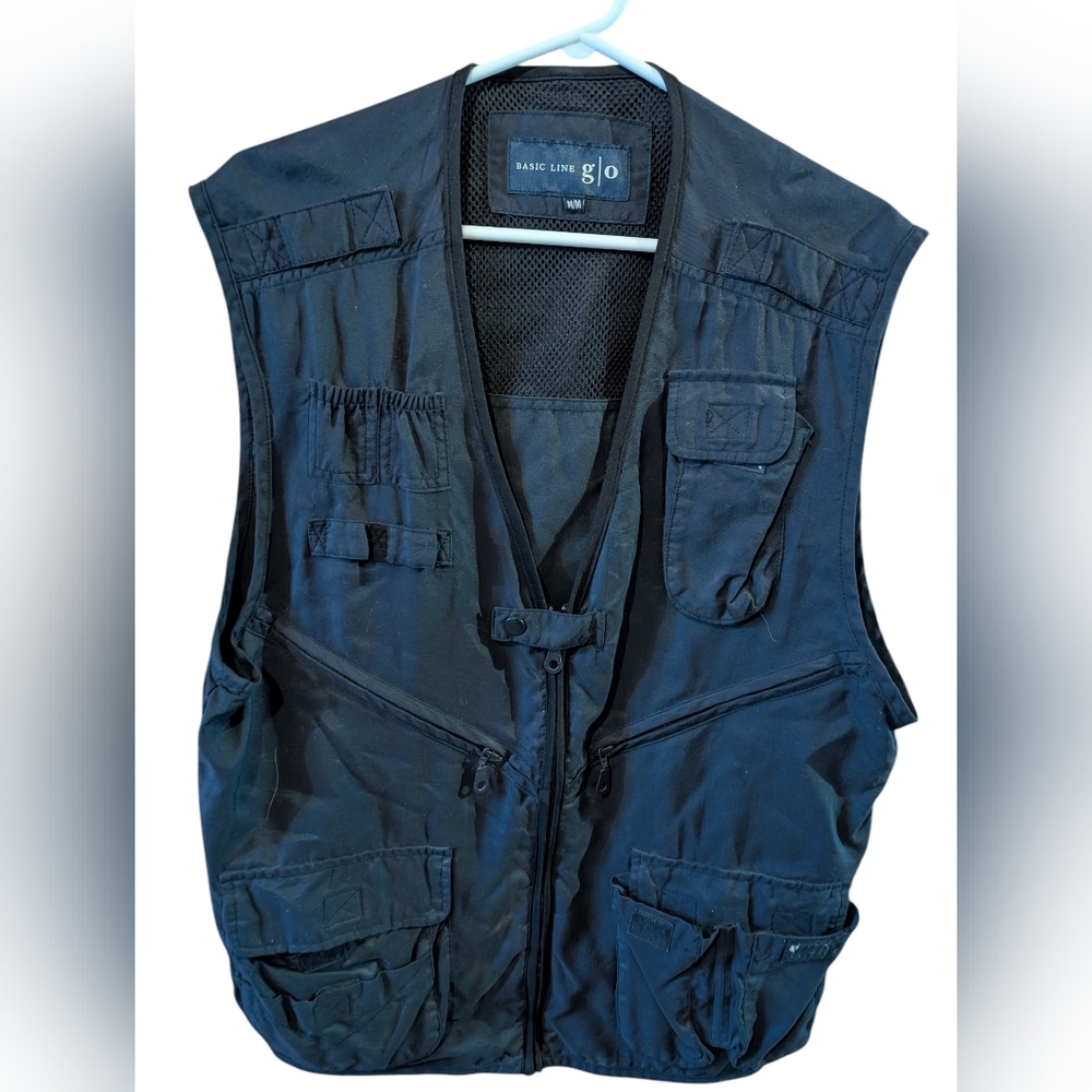 Black Utility Vest